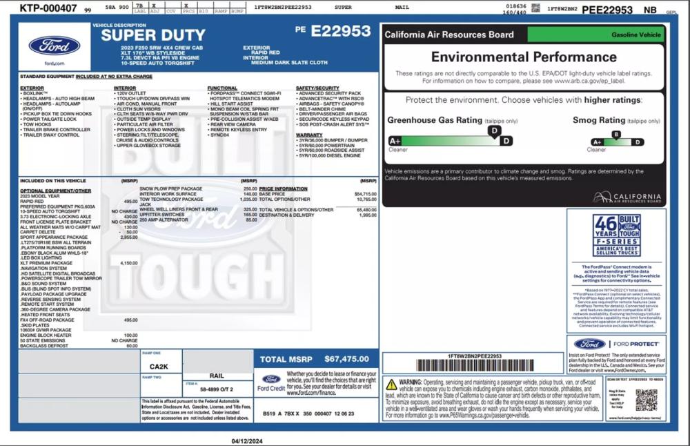 2023 Ford F-250 | Photo 12 of 12